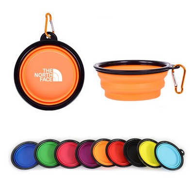 Foldable Silicone Dog Bowl