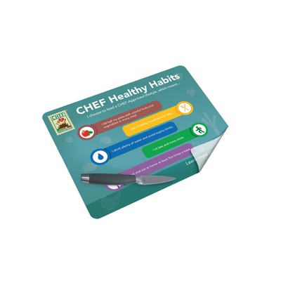 Full Coverage Flexible Cutting Mat Junior Size (11.5" X 7.5") by Chop-Chop