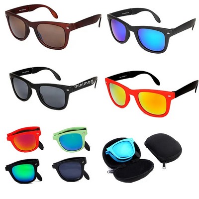 Foldable Air Cushion Sunglasses W/ Case