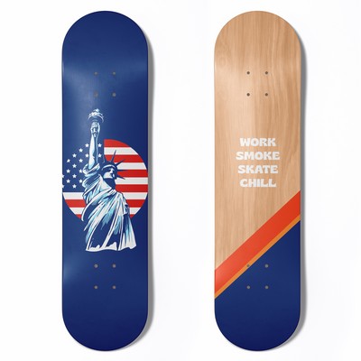 Professional Grade Premium Cold Pressed Skateboard Deck