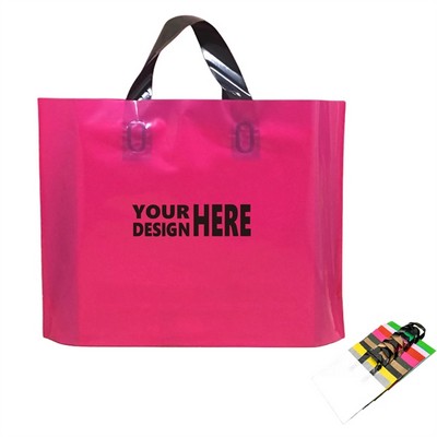 PE/PVC plastic handle Shopping Bag