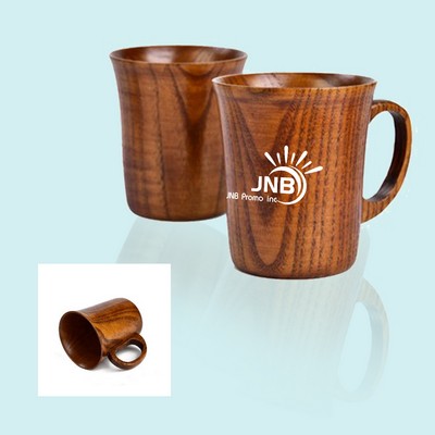 Natural Jujube Wood Coffee Cup