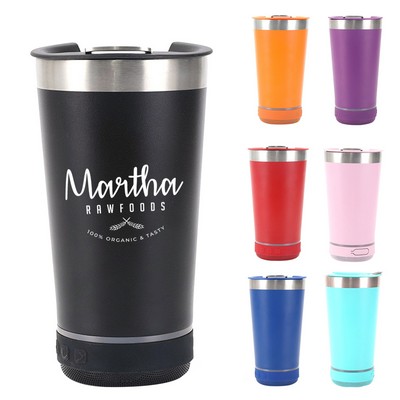 16oz Music Beer Tumbler