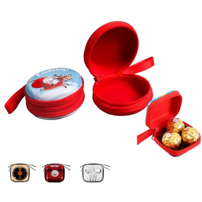 Holiday Earbuds Coin Purse