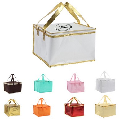 Foldable Insulated Food Delivery Cake Lunch Bag