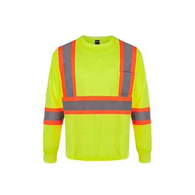 Beacon Adult Long Sleeve Hi-Vis T-Shirt