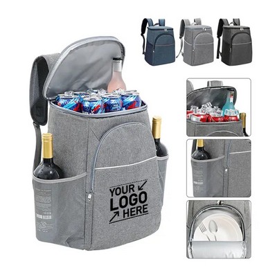 30-Can Waterproof Insulated Cooler Backpack for Outdoor Fun