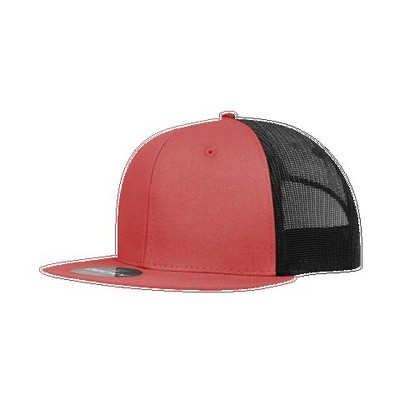 Decky 6 Panel High Profile Snapback Trucker Cap