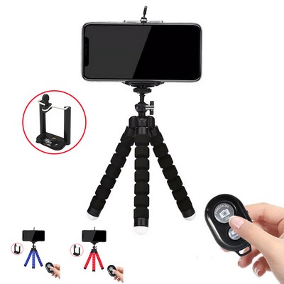 Phone Tripod with Holder and Wireless Remote