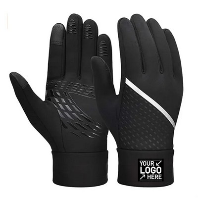 Warm Anti-Slip Reflective Touch Screen Thermal Gloves