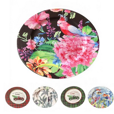 Round Dessert plates