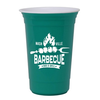 Double Wall Cup with White Liner, 16 oz.