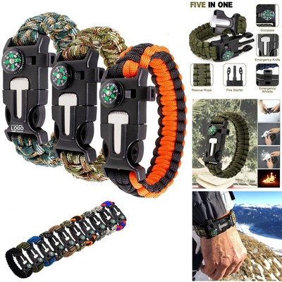 5-in-1 Survival Umbrella Rope