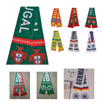 Flannel World Cup Fans Scarf