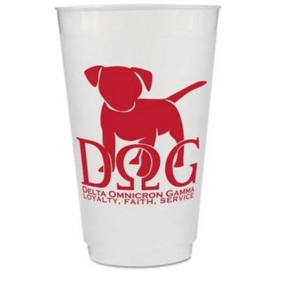 20 Oz. Tall Unbreakable Translucent Frosted Cup