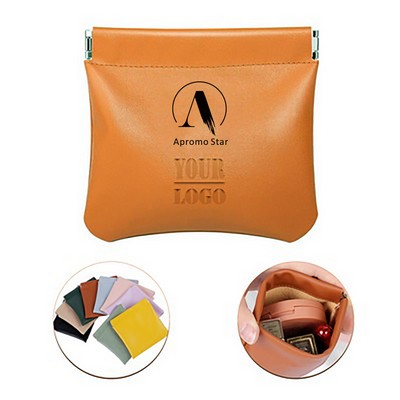 PU Leather Jewelry Pouch