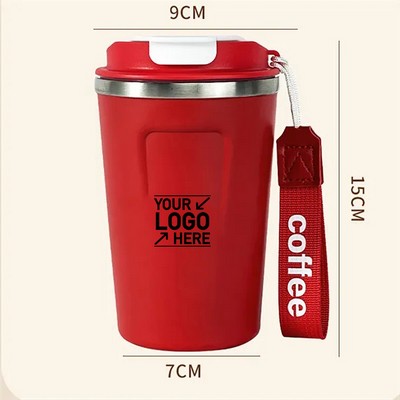 13oz Stainless Steel Insulated Travel Coffee Mug Cup