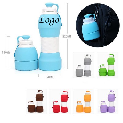 Silicone Retractable Water Bottle