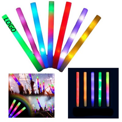 Colourful Sponge Foam Glow Stick