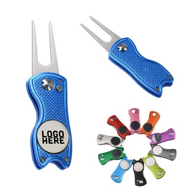 Foldable Golf Divot Repair Tool