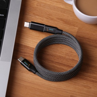 Coil Up Magnetic Charging Cable