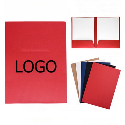 Two Pockets File Cover Paper A4 File Folder