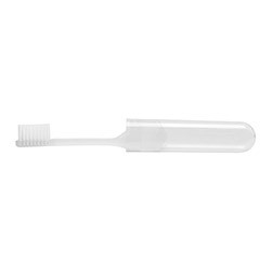 Clear Travel Toothbrushes