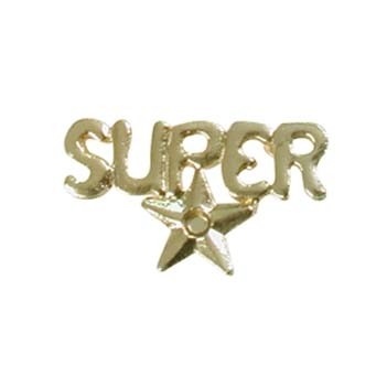 Super Star Cut Out Cast Stock Jewelry Pin