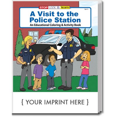 A Visit To The Police Station Coloring Book