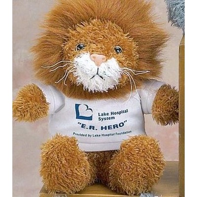 Remington Series Lion Stuffed Animal w/Shirt (10")