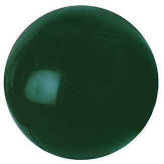 16" Inflatable Forest Green Beach Ball