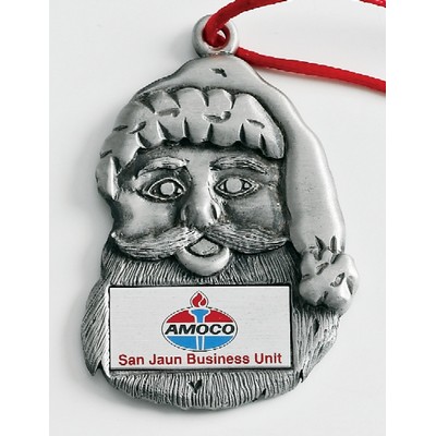 MasterCast Design Santa Face Cast Ornament