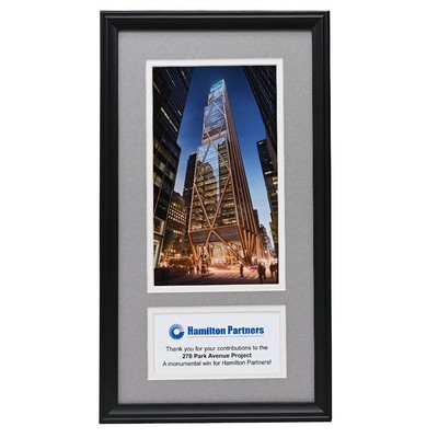 Custom Framed New Building Photo