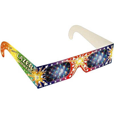 Fireworks Glasses - Original Lazer Viewers - Stock Imprint