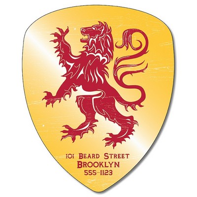 Magnet - Badge / Crest / Shield Shape (4x4.9) - 20 mil.