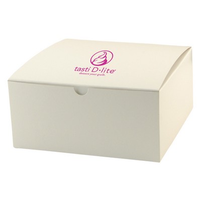 White Gloss Gift Box (6"x6"x4")