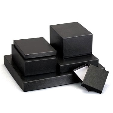 Ohio Prime Black Leatherette Photo Box (11½"x9"x1¼")