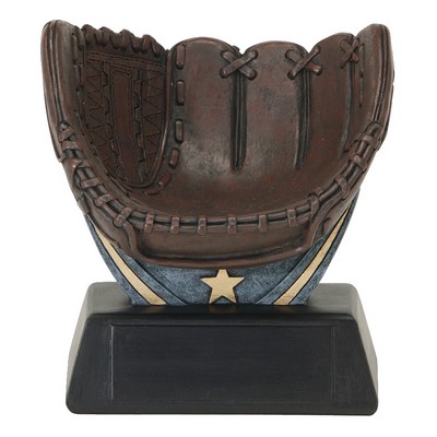 Softball Display Holder - Resin - 5-1/4"