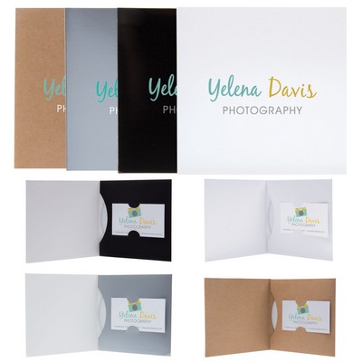 Paper CD/DVD Business Card Folio