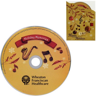 Greeting Card w/"Holiday Memory" CD