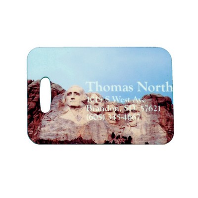 2.75 x 4 inch Full Color Luggage Tag