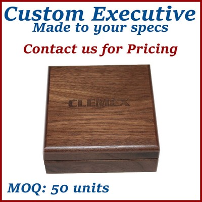 Custom Executive Presentation Wooden Box / Presentation Case - made to order, low minimums