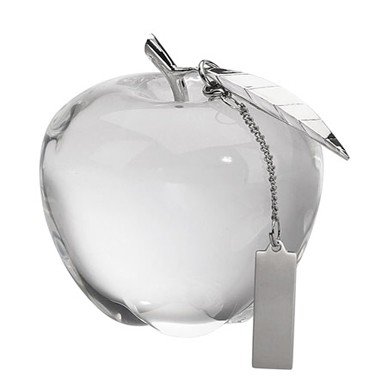 Crystal Apple w/ SP Stem (Discontinued - Similar Item #58418A)