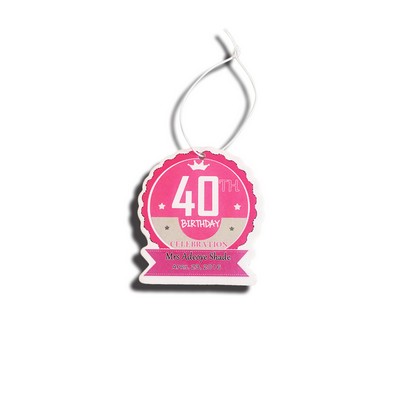 Custom Celebration Shaped Air Freshener