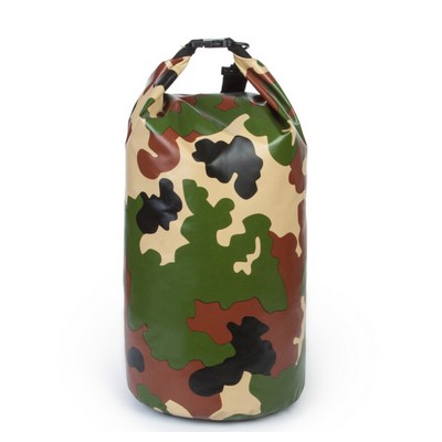 20L Camouflage Foldable Waterproof Tube Bag/Dry Bag