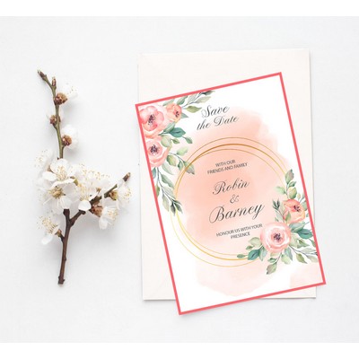 Flat Greeting Cards - Printed Front and Back (7" x 5")