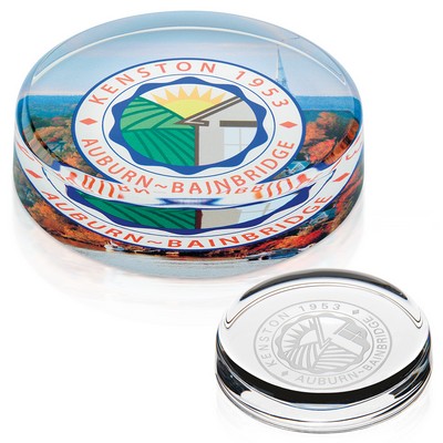 Round Paperweight