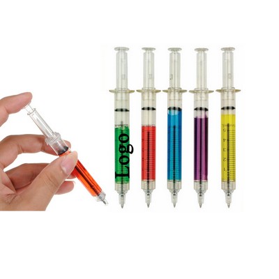 Syringe Shaped Ballpoint Pen