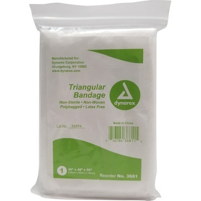 Non-Woven Tri Bandage (Bulk)