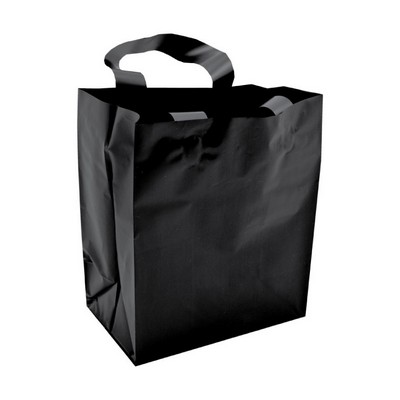 Large Frosty Tinted Poly Shopping Bag (16"x6"x12")